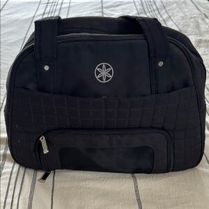 Black Quilted Tote Bag